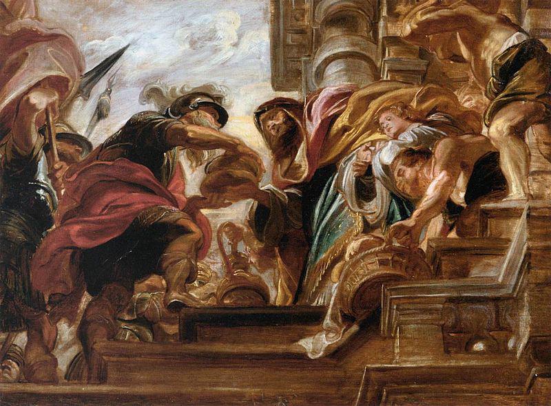 Peter Paul Rubens The Meeting of Abraham and Melchisedek china oil painting image